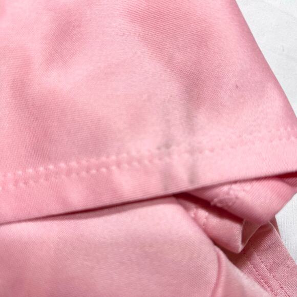 Kirby Big Face Cradle Hooded Dress Girls Medium 8-10 Pink Short Sleeve Used - Picture 8 of 8